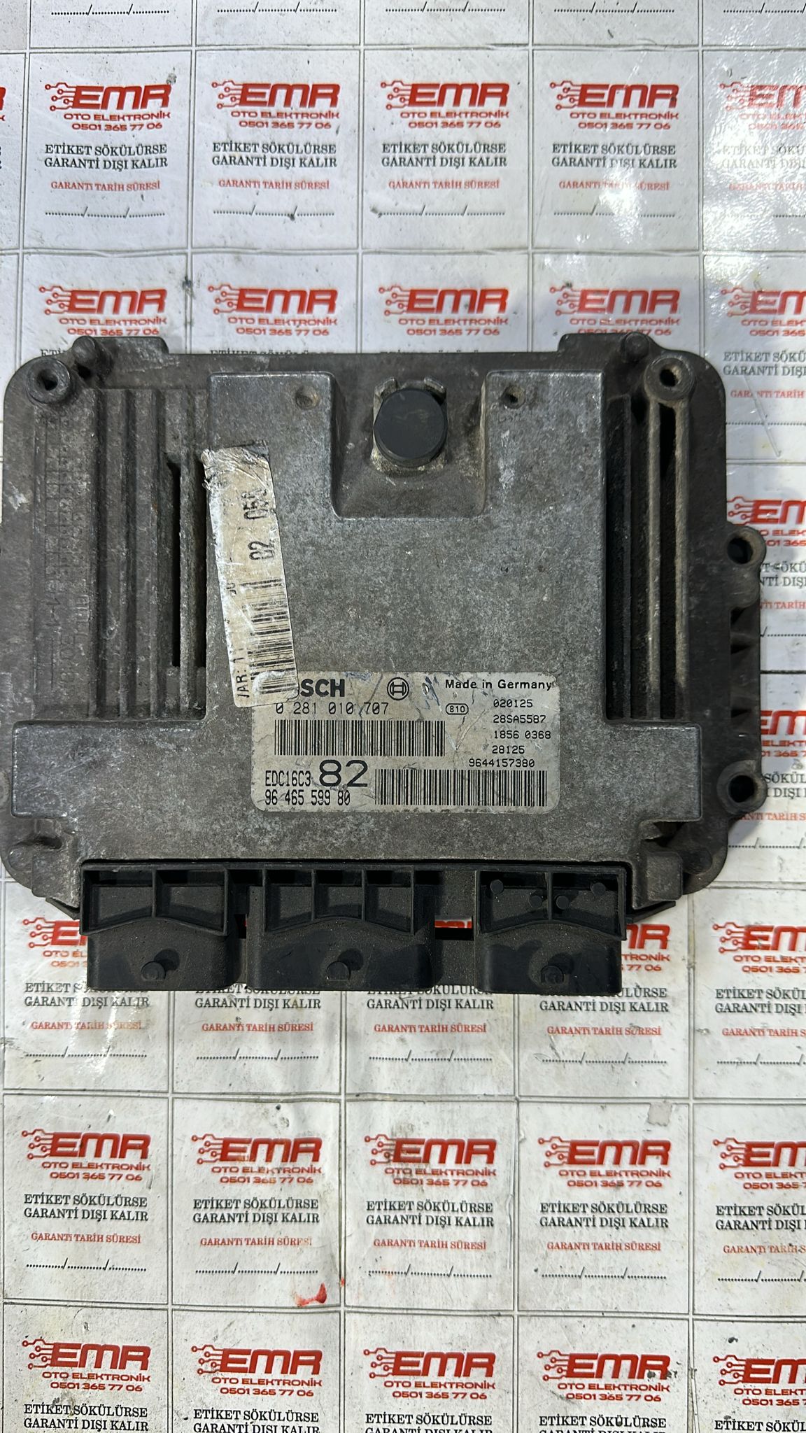 PEUGEOT 206 PEUGEOT 307 1.4 DİZEL MOTOR BEYNİ EDC16C3